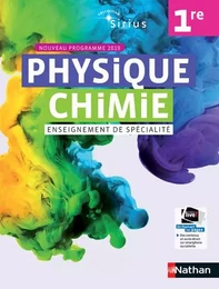 Physique Chimie 1re - Manuel 2019