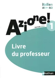 Azione ! Niveau 1 2014 - Livre du professeur