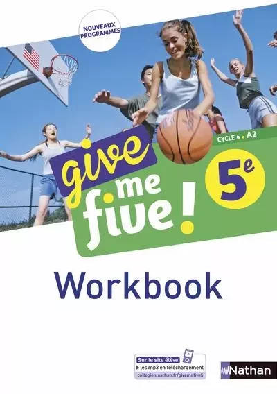 Give me five ! 5ème - Workbook 2017 - Hélène Adrian, Michel Brusson,  Collectif - Nathan