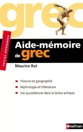 RAT Aide-mémoire de grec - Petites références