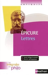 Les intégrales de Philo - EPICURE, Lettres