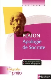 Les intégrales de Philo - PLATON, Apologie de Socrate