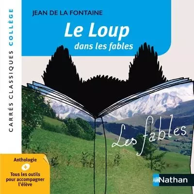 Le loup dans les fables - Jean de La Fontaine, Laurence Simonot - Nathan