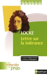 Les intégrales de Philo - Locke, Lettre sur la Tolérance