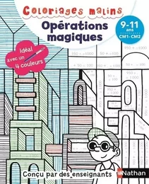 Coloriages malins - Opérations magiques CM1-CM2