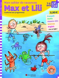 Cahier de vacances Max et Lili - CE1/CE2