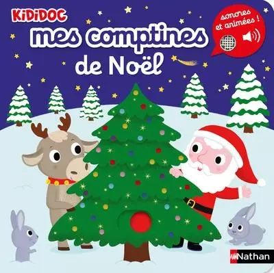 Mes comptines de Noël - Kididoc - Morgane Raoux - Nathan