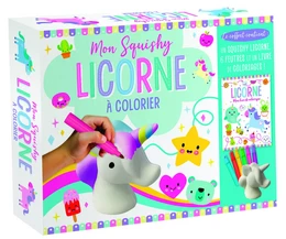 MON SQUISHY À COLORIER - LICORNES NE