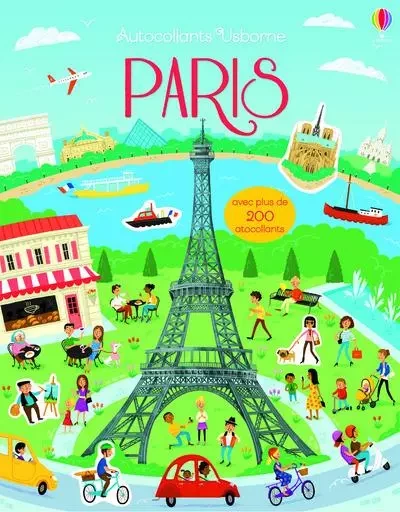 Paris - Premiers autocollants - Dès 3 ans - James Maclaine - Usborne publishing ltd