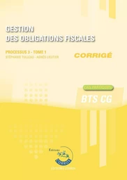 Gestion des obligations fiscales T1 - Corrigé