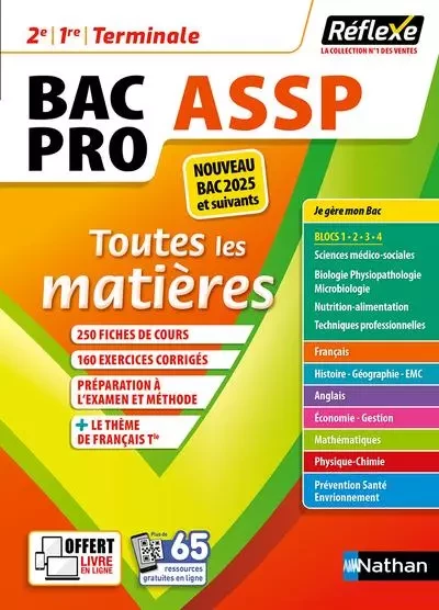 Toutes les matières Bac Pro ASSP - Nouveau Programme Bac 2025 et suivants N°13 - Christophe Desaintghislain, Annie Zwang, Marie-Line Périllat-Mercerot, Martine Deconinck, Isabelle Delaunay, Stéphane Boulet, Marie-Cécile Sénéchal, Élisabeth Baumeier, Caroline Lavaivre, Edith Le Gruiec, Claire Lescot, Aude Maillet-Liron, Sandra Marolot, Karine Ressot, Isabelle Rousseau, Blandine Savignac - Nathan