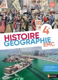 Histoire Géographie EMC 4e - Manuel - 2023