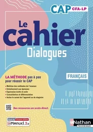 Français CAP - Cahier de cours et d'activités (Dialogues) Livre + licence élève - 2023