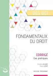 Fondamentaux du droit - Corrigé