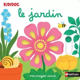 Mon imagier animé le jardin