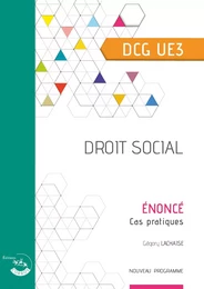 Droit social - Énoncé