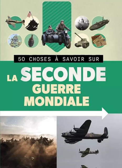 50 CHOSES À SAVOIR SUR LA SECONDE GUERRE MONDIALE - Simon Adams - 1-2-3 SOLEIL