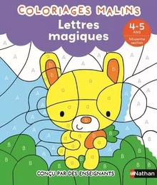 Lettres magiques MS - Coloriages malins