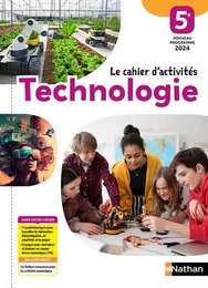 Technologie 5e - 2024 - Cahier d'activités - élève