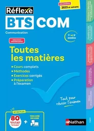 Toutes les matières BTS Communication - Réflexe N °16 - 2024-2025