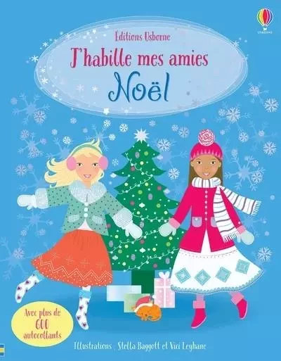 J'habille mes amies - Noël - Dès 5 ans - Catriona Clarke, Leonie Pratt - Usborne publishing ltd