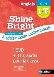 Shine Bright LLCER Anglais Monde contemporain - Coffret CD+DVD 2021