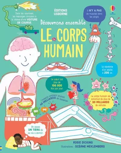 Le corps humain - Découvrons ensemble - Rosie Dickins - Usborne publishing ltd