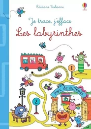 Je trace, j'efface - Les labyrinthes