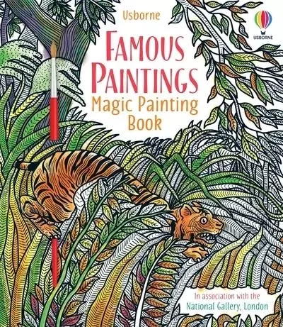 Famous Paintings - Magic Painting Book - Rosie Dickens - Usborne catalogue anglais