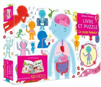 Le corps humain - Coffret Livre et puzzle - Matthew Oldham - Usborne publishing ltd