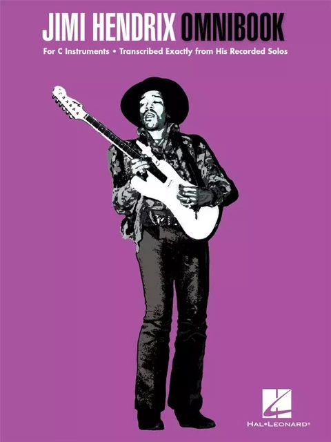 JIMI HENDRIX OMNIBOOK - GUITAR TRANSCRIPTIONS -  JIMI HENDRIX - HAL LEONARD