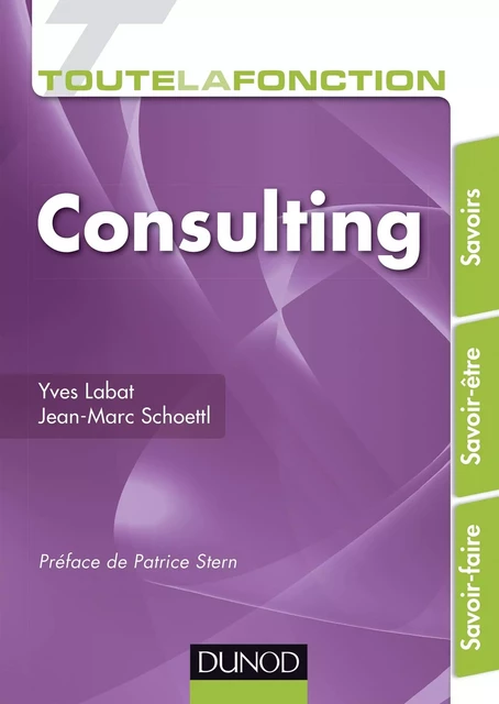 Toute la fonction Consulting - Savoir. Savoir-être. Savoir- faire -  LABAT YVES, Jean- Marc Schoettl - DUNOD