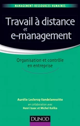 Travail à distance et e-management