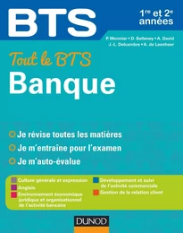 Tout le BTS Banque - 1re et 2e année