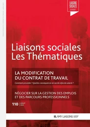 La modification du contrat de travail