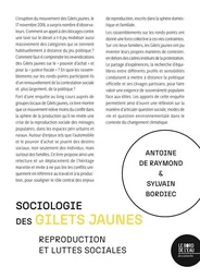 Sociologie des Gilets jaunes