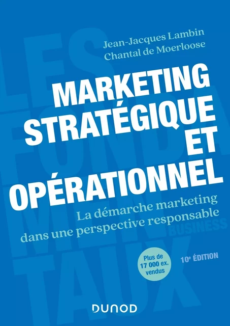 Marketing stratégique et opérationnel - 10e éd. - Jean-Jacques Lambin, Chantal deMoerloose - DUNOD