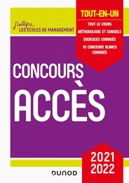 Concours Accès 2021-2022 - Tout-en-un