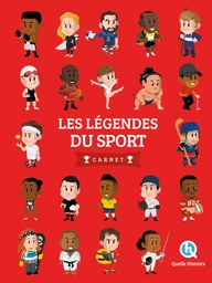 Les légendes du sport - Carnet (2nde Ed)