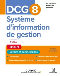 DCG 8 Systèmes d'information de gestion - Manuel - 2e éd.