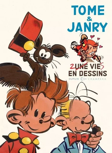 Une vie en dessins - Tome et Janry -  Tome - CHAMPAKA BRUSSELS