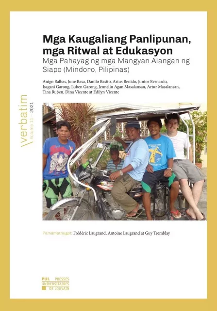 Mga Kaugaliang Panlipunan, mga Ritwal at Edukasyon -  - PU LOUVAIN