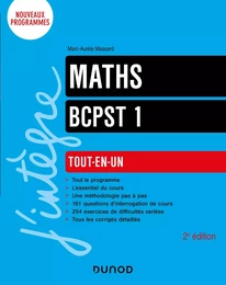 Maths tout-en-un BCPST 1re année - 2e éd.