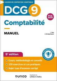 DCG 9 Comptabilité - Manuel 5e éd.