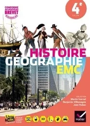 Histoire-Géographie Enseignement Moral et Civique 4e éd. 2016 - Manuel de l'élève