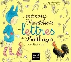 Le Mémory Montessori des lettres de Balthazar et de Pépin aussi