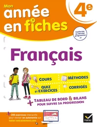 Français 4e (fiches de révision & exercices)