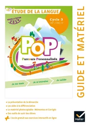 POP - Etude la langue Cycle 3 Ed. 2019 - Guide pédagogique + accès numérique