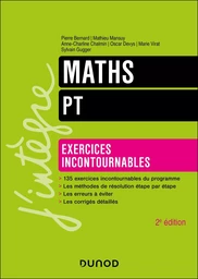 Maths - Exercices incontournables - PT - 2e éd.