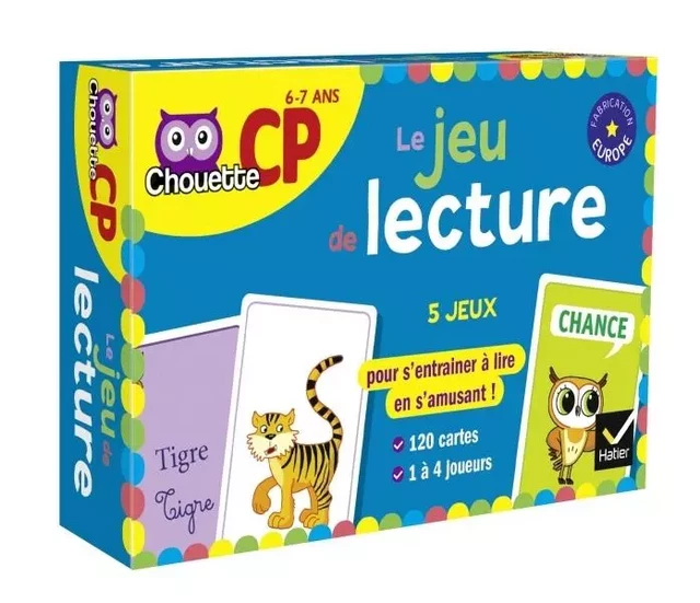 Chouette - Le jeu de lecture CP - Nicole Amram, Stéphanie Grison - HATIER